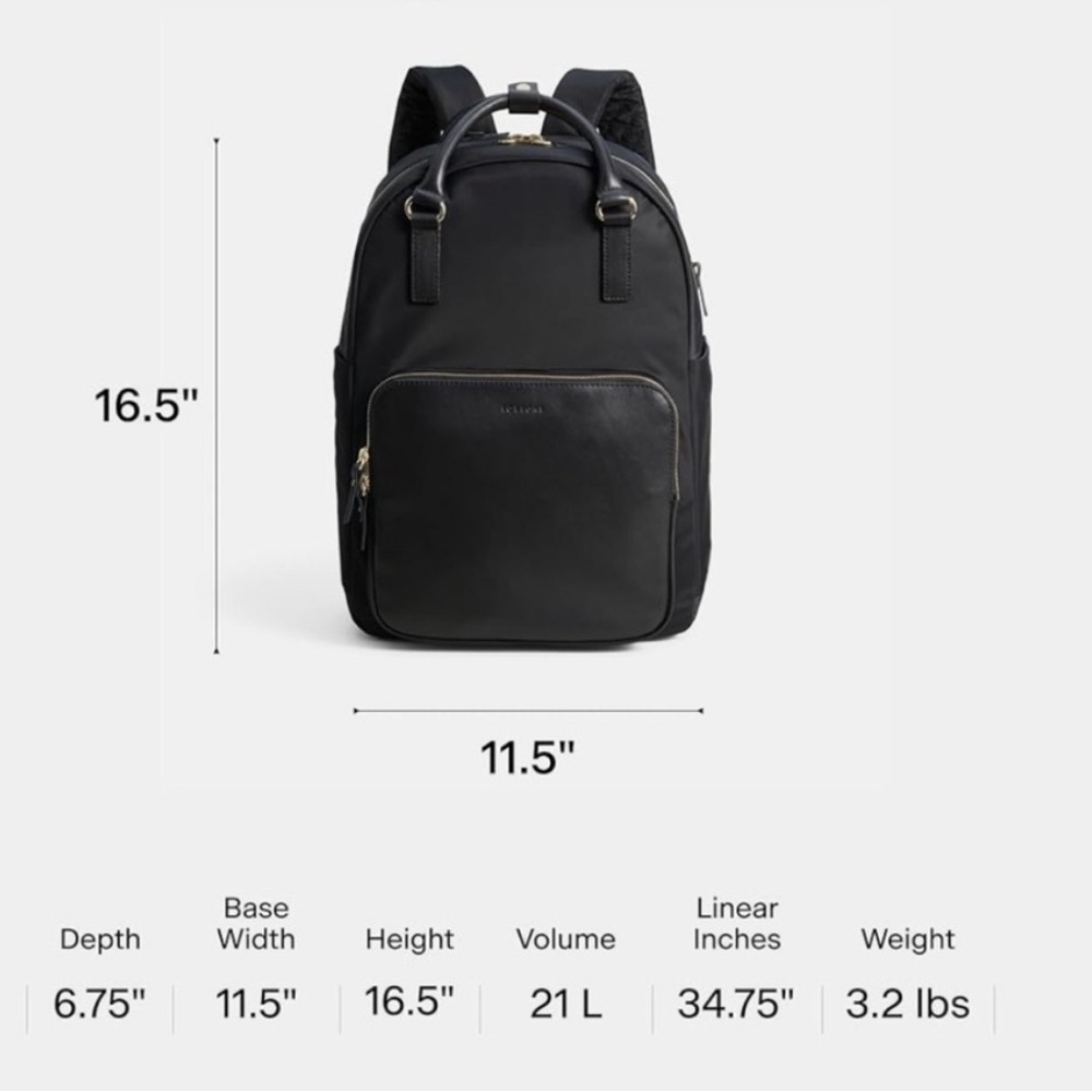 Lo and Sons Convertible Tote Backpack with Insert - The Rowledge